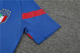 22/23 Italy Training Suit Blue 1:1 Quality Training Jersey