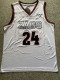 NCAA University of Gonzaga #24 white university Jersey 1:1 Quality