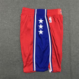 NBA 76ers Red 1:1 Quality NBA Pants