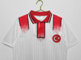 Turkey Away  Fans 1:1 Quality Retro Soccer Jersey 1996