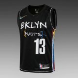 NBA Nets Harden No.13 1:1 Quality