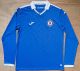 Cruz Azul Blue 9 Champioms Special Version Fans Long sleeve 1:1 Quality Soccer Jersey