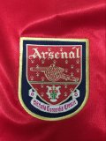 2000 Arsenal Home Long sleeve 1:1 Retro Soccer Jersey