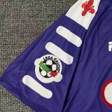 1998/1999 Fiorentina Home Fans 1:1 Retro Soccer Jersey