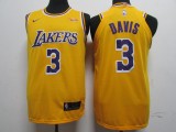 NBA New Laker 3 Davis yellow 1:1 Quality