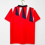 England  Away  Red  1:1 Quality Retro Soccer Jersey 1992