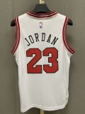 NBA Bulls white Jordan No.23 1:1 Quality