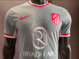 24/25 Atletico Madrid Away  Player Version Soccer Jersey