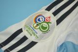 Argentina Home Fans 1:1 Quality Retro Soccer Jersey 2006/2007