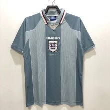 1996 England Away 1:1 Quality Retro Soccer Jersey