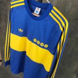 1981 Boca Long Sleeve Home Fans 1:1 Quality Retro Soccer Jersey