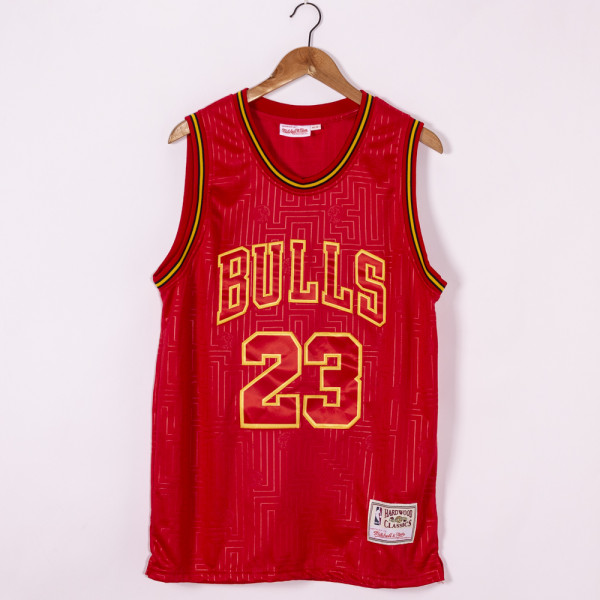 NBA Bulls 23 red new year of the rat Jersey 1:1 Quality