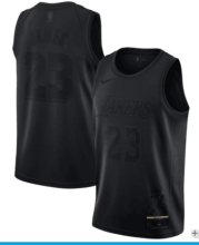 NBA Lakers 23 honor black 1:1 Quality