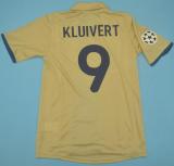 2001-2002 Barcelona Away 1:1 Quality Retro Soccer Jersey