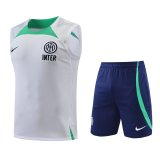 Inter Milan White 1:1 Quality Training Vest（A-Set）22/23