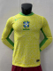Brazil Home Player Long Sleeve 1:1 Quality Soccer Jersey 24/25