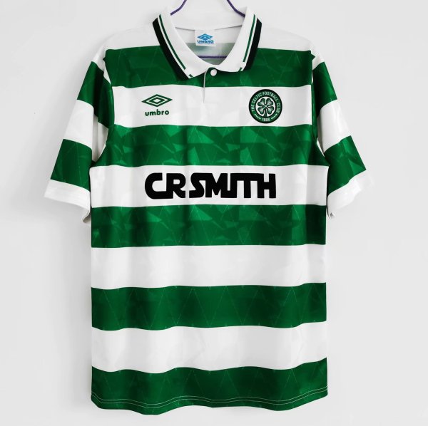1989-1991 Celtic Home 1:1 Quality Retro Soccer Jersey