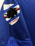 1990-1991 Retro Sampdoria Fans 1:1 Quality Soccer Jersey
