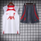 23/24 Liverpool White 1:1 Quality Training Vest（A-Set）