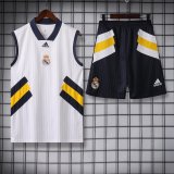23/24 Real Madrid White 1:1 Quality Training Vest（A-Set）