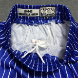 Magic Blue Stripe 1:1 Quality Retro NBA Pants