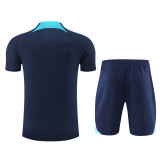Inter Milan Training Suit Blue 1:1 Quality Soccer Jersey 22/23