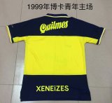 1998-1999 Boca Home Fans 1:1 Quality Retro Soccer Jersey