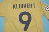 2001-2002 Barcelona Away 1:1 Quality Retro Soccer Jersey