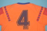 1991-1992 Barcelona Away 1:1 Quality Retro Soccer Jersey