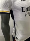 23/24 Real Madrid Home White Player 1:1 Quality Soccer Jersey