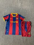Barcelona Home 1:1 Kids Retro Soccer Jersey 2010/2011