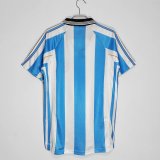 1998/1999 Argentina Home Retro Soccer Jersey
