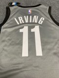 NBA Nets grey Irving No.11 1:1 Quality