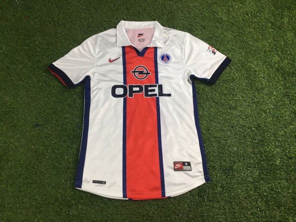 PSG Away Fans 1:1 Quality Retro Soccer Jersey 1998/1999