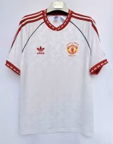 1991 Manchester United Away  1:1 Quality Retro Soccer Jersey