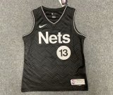 NBA Nets home Harden No.13 1:1 Quality new season