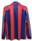 1996-1997 Barcelona Stadium Long Sleeve 1:1 Quality Retro Soccer Jersey