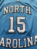 University of North Carolina #15 wathet University Jersey 1:1 Quality