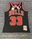 Chicago Bulls PIPPEN #33 Black Hot Pressing 1:1 Quality Men NBA Jersey 1995