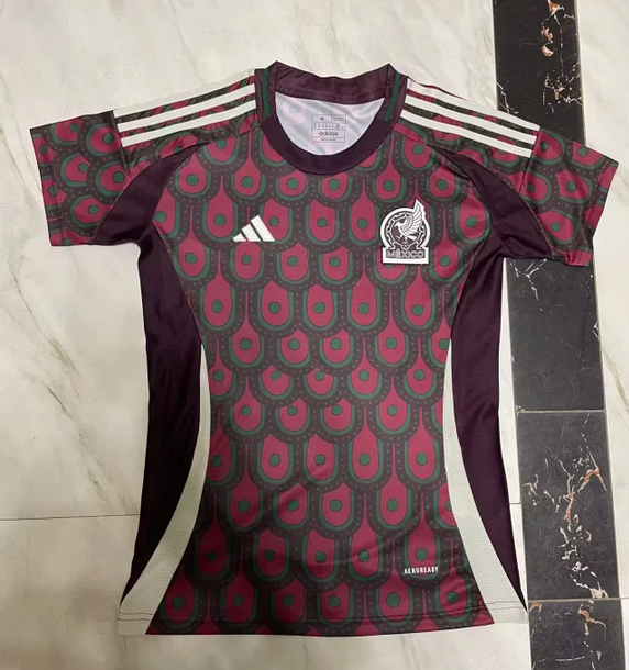 Mexico Home Women Fans 1:1 Quality Soccer Jersey 24/25