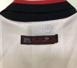 1999 Manchester United White 1:1 Retro Soccer Jersey