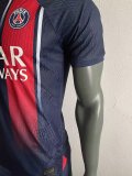 23/24 PSG Paris Home With MBAPPÉ#7 Printing In Chinese Player 1:1 Quality Soccer Jersey