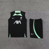 Liverpool Black 1:1 Quality Training Vest（A-Set）23/24