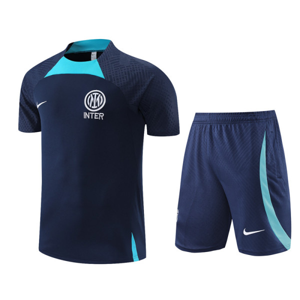 Inter Milan Training Suit Blue 1:1 Quality Soccer Jersey 22/23