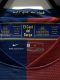 2008-2009 Retro Barcelona Home Champions League Long sleeve 1:1 Quality Soccer Jersey
