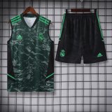 Real Madrid Green 1:1 Quality Training Vest（A-Set）23/24