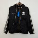 2023 Adidas Black Windbreaker