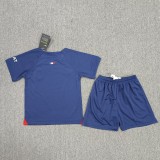 PSG Home Blue 1:1 Kids Soccer Jersey 23/24