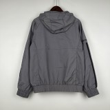 Adidas Gray New Windbreaker（袖子小阿迪款）2023