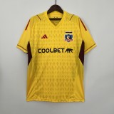 23/24 Goalkeeper Colo Colo Yellow Fans 1:1 Quality Soccer Shirt